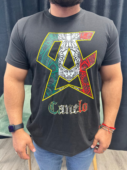 Black CA Canelo Graphic Tee