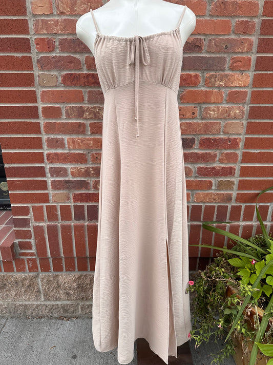 Beige Maxi Dress