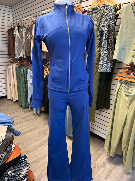 Royal Blue Fleece 2 Piece Set