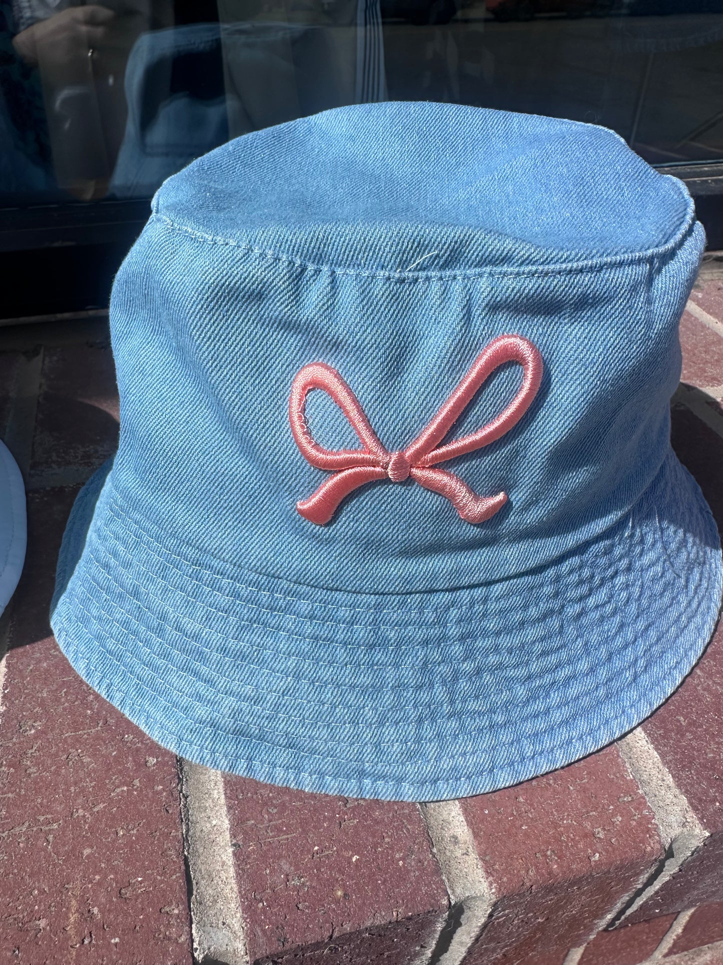 Girly Bow Bucket Hat