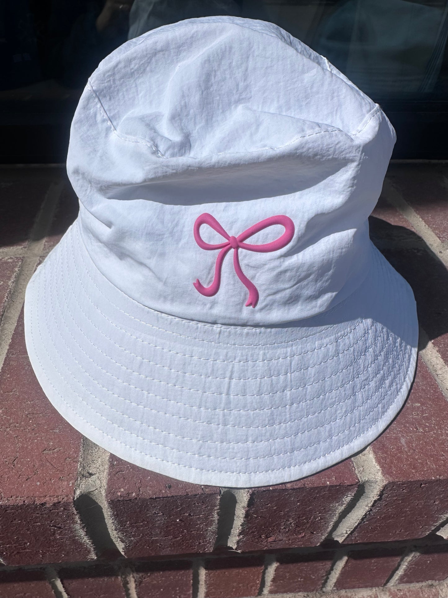Girly Bow Bucket Hat