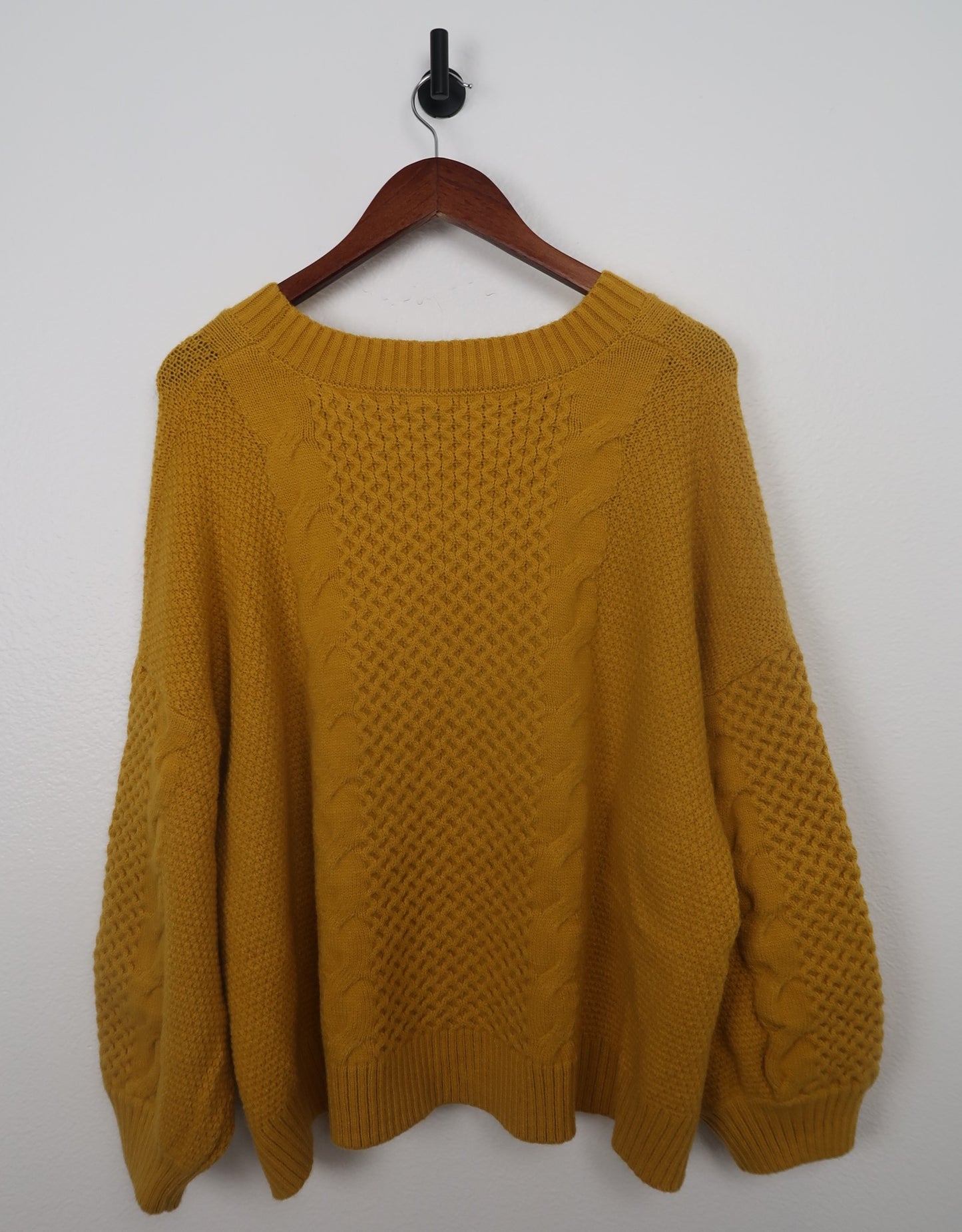 The Honey Pot Knit Mustard Sweater