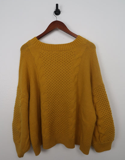 The Honey Pot Knit Mustard Sweater