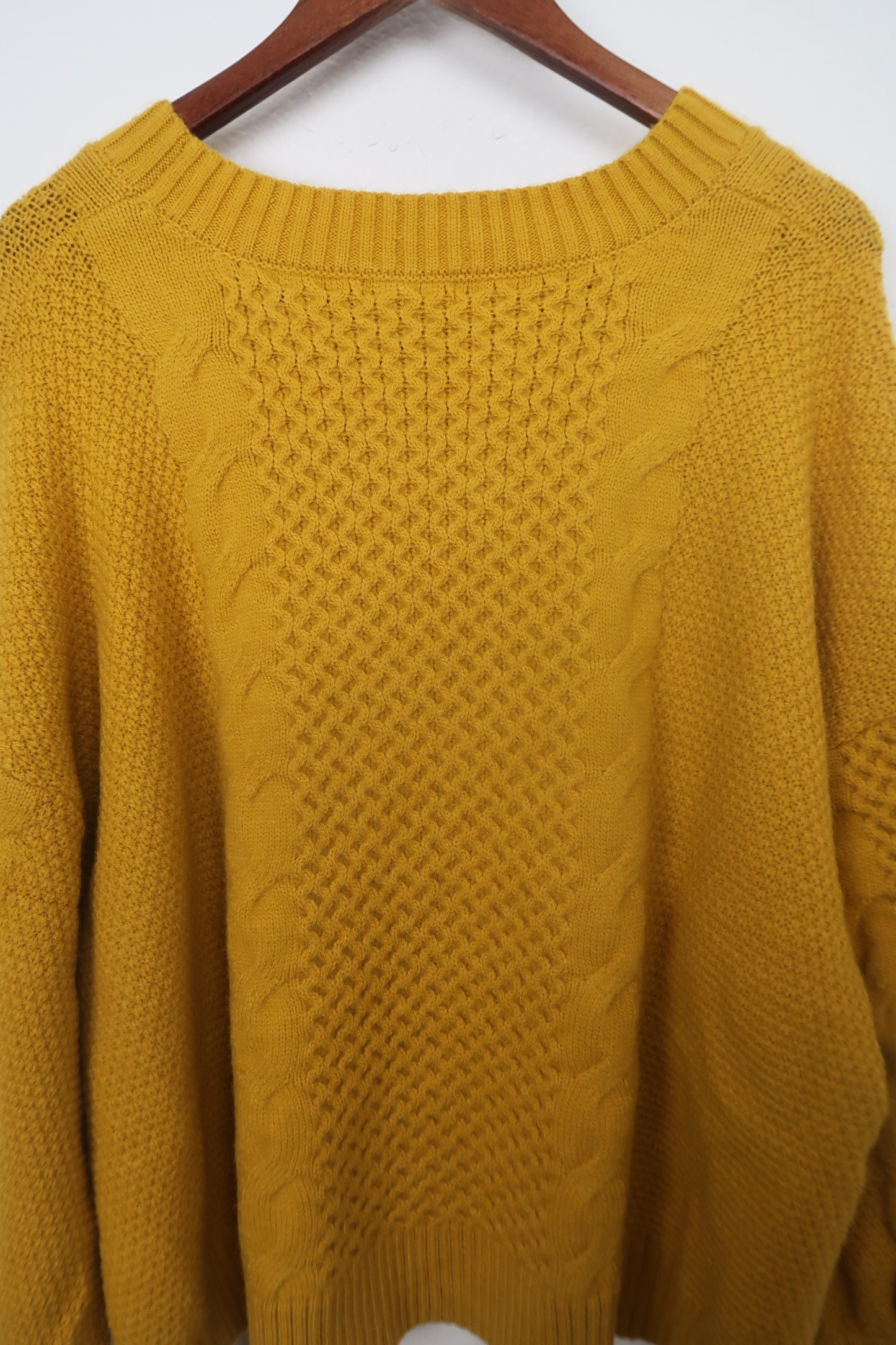 The Honey Pot Knit Mustard Sweater