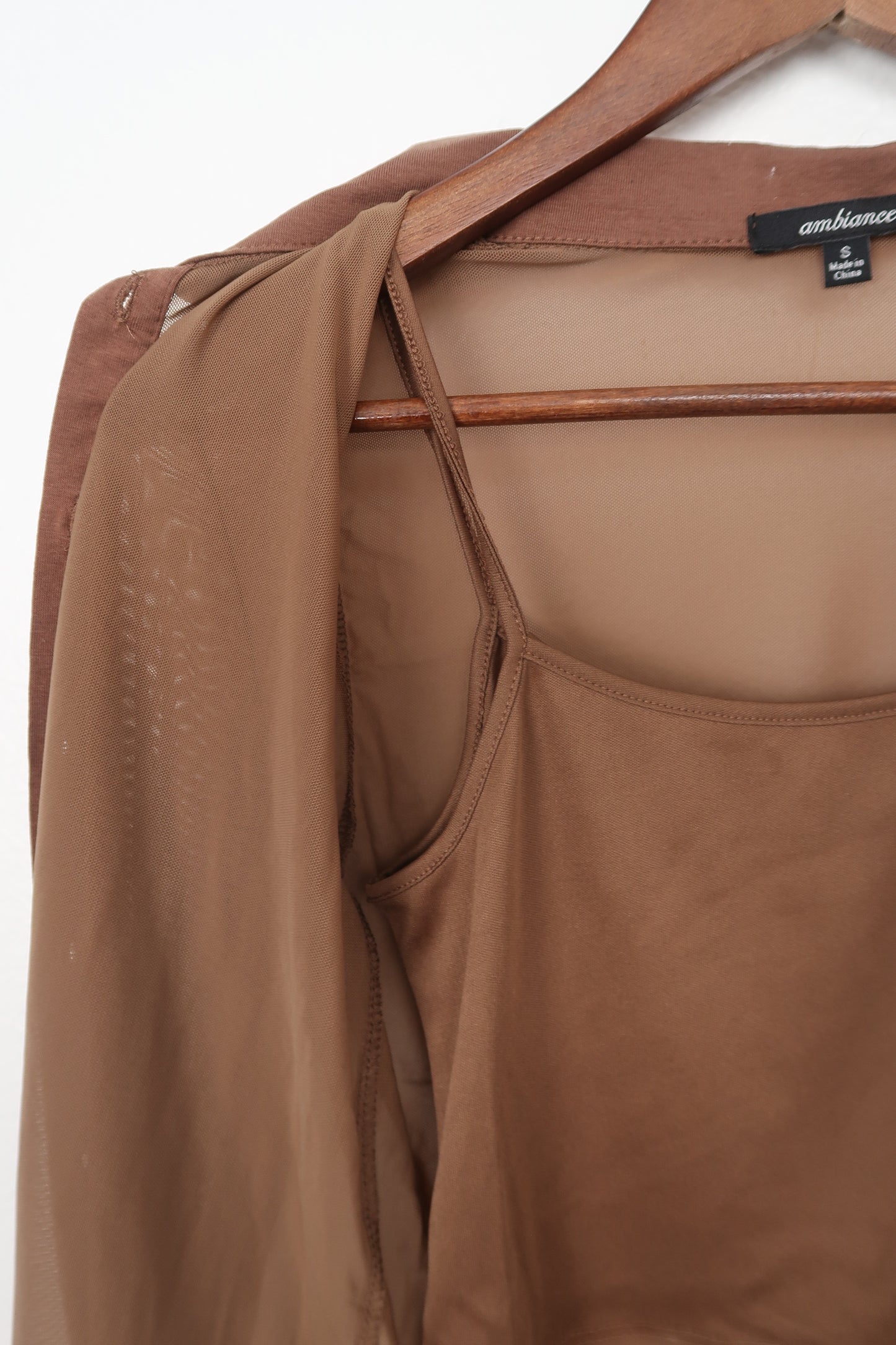 The Sheer Button Down Top