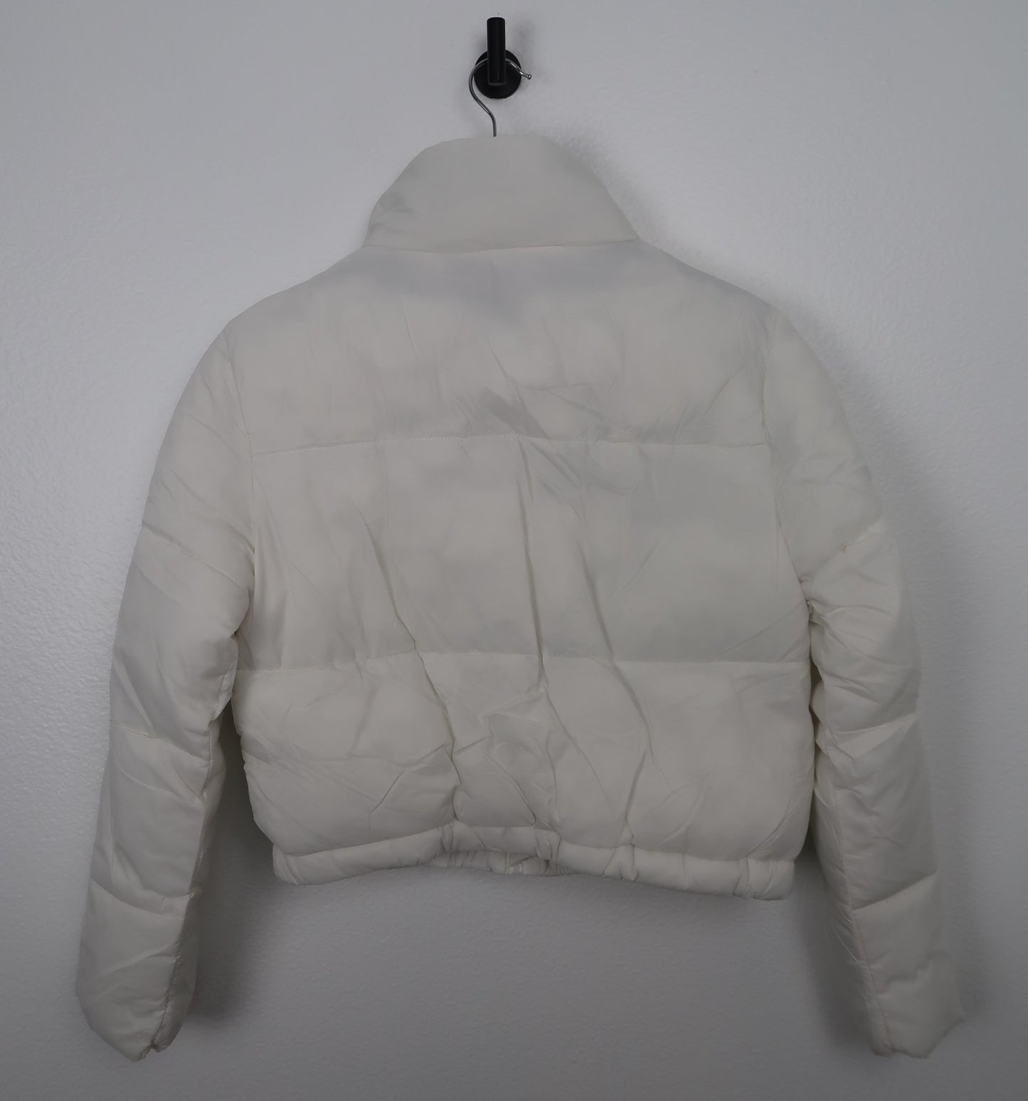The Snow Queen White High Neck Puffer Jacket