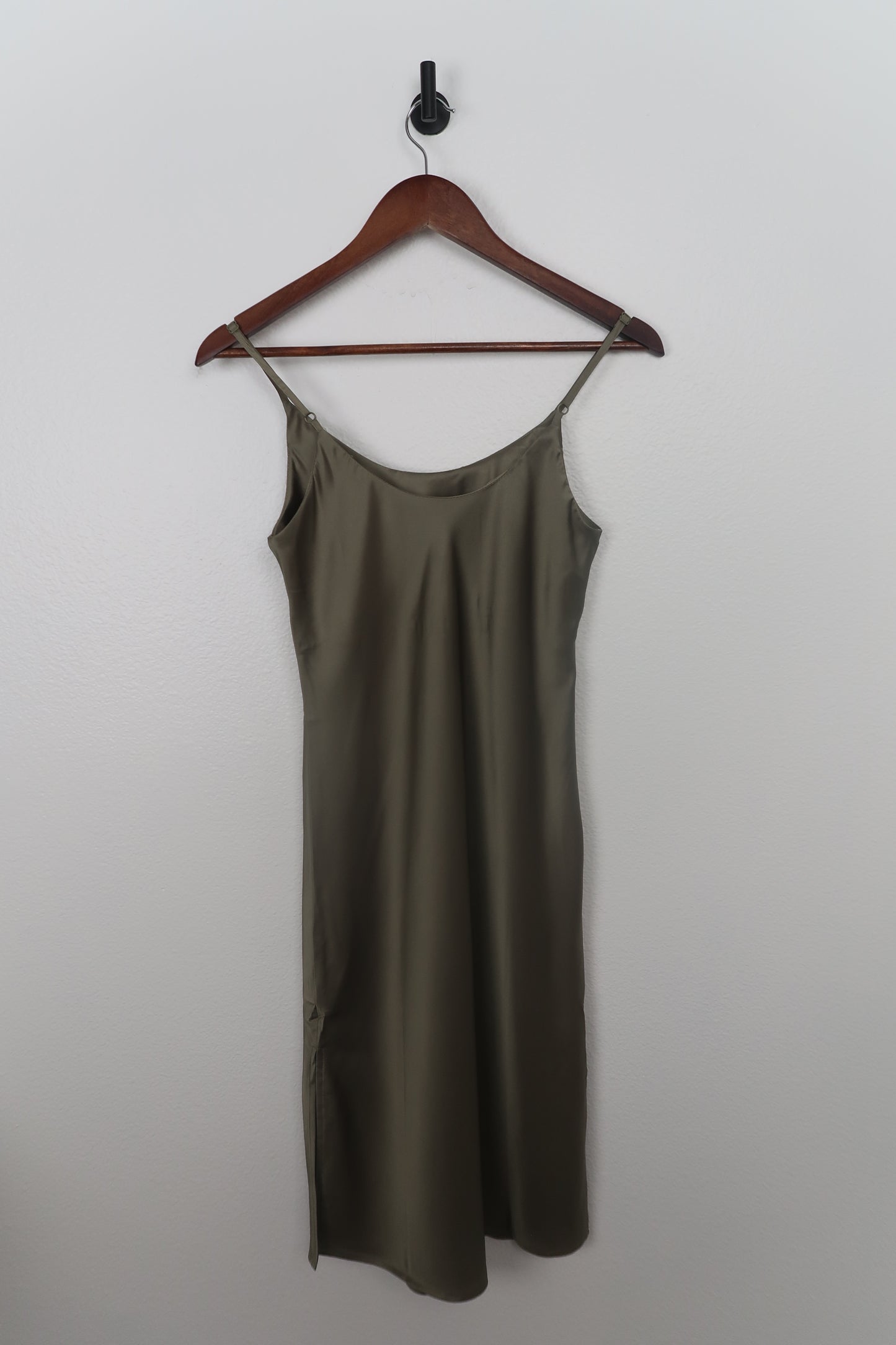 The Date Night Silky Slit Dress