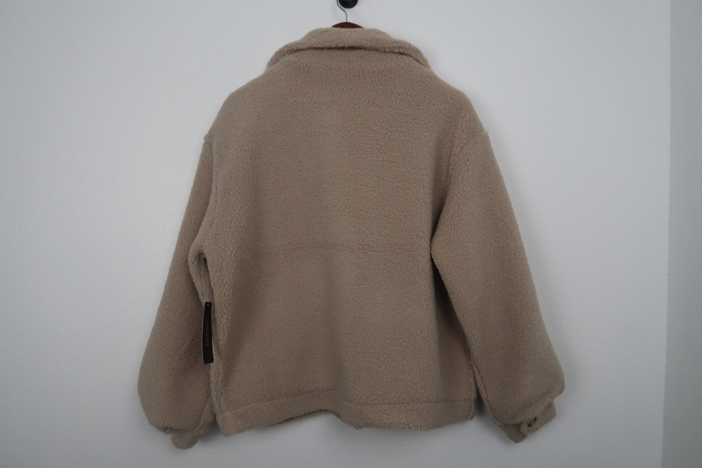 The Teddy Faux Sherpa Button Down Jacket