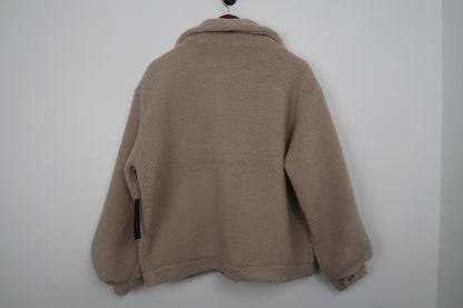 The Teddy Faux Sherpa Button Down Jacket