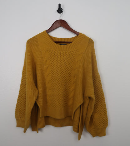 The Honey Pot Knit Mustard Sweater